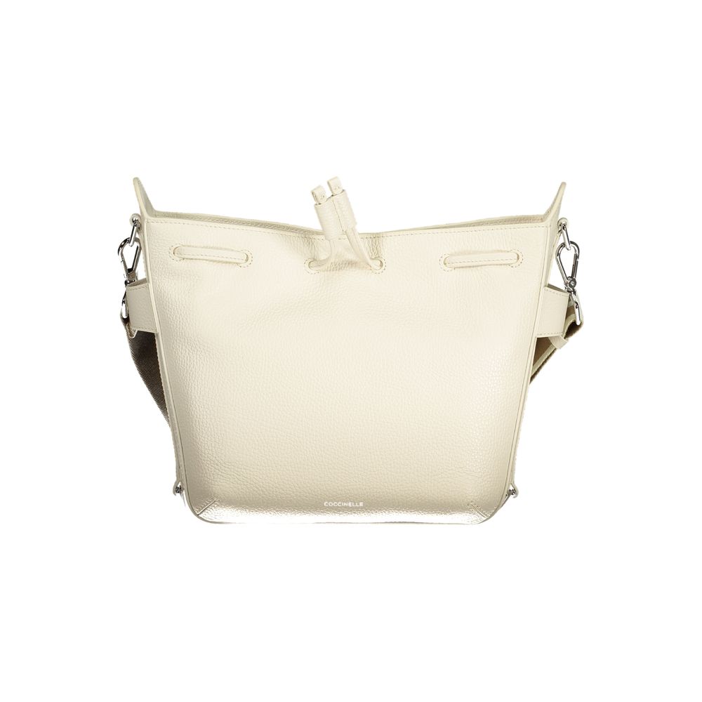 Bianco Leather Women Handbag - ventzia