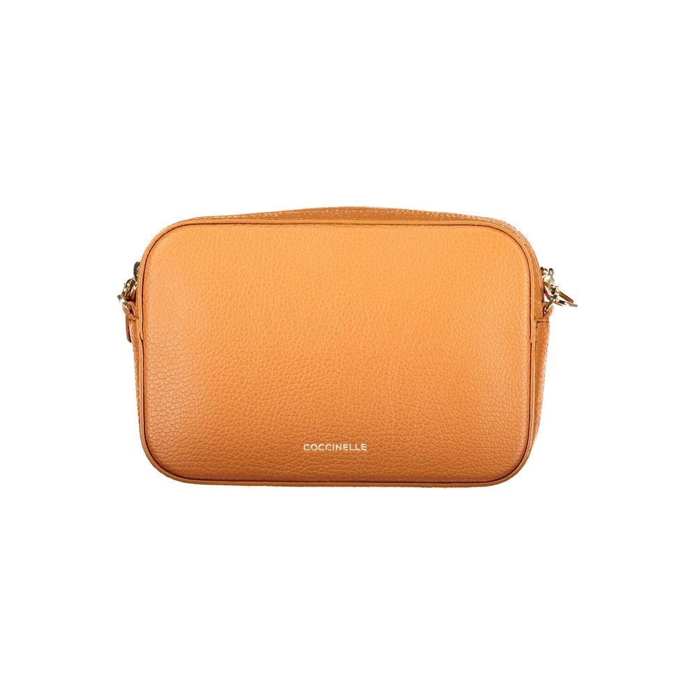 Arancione Leather Woman Handbag - ventzia