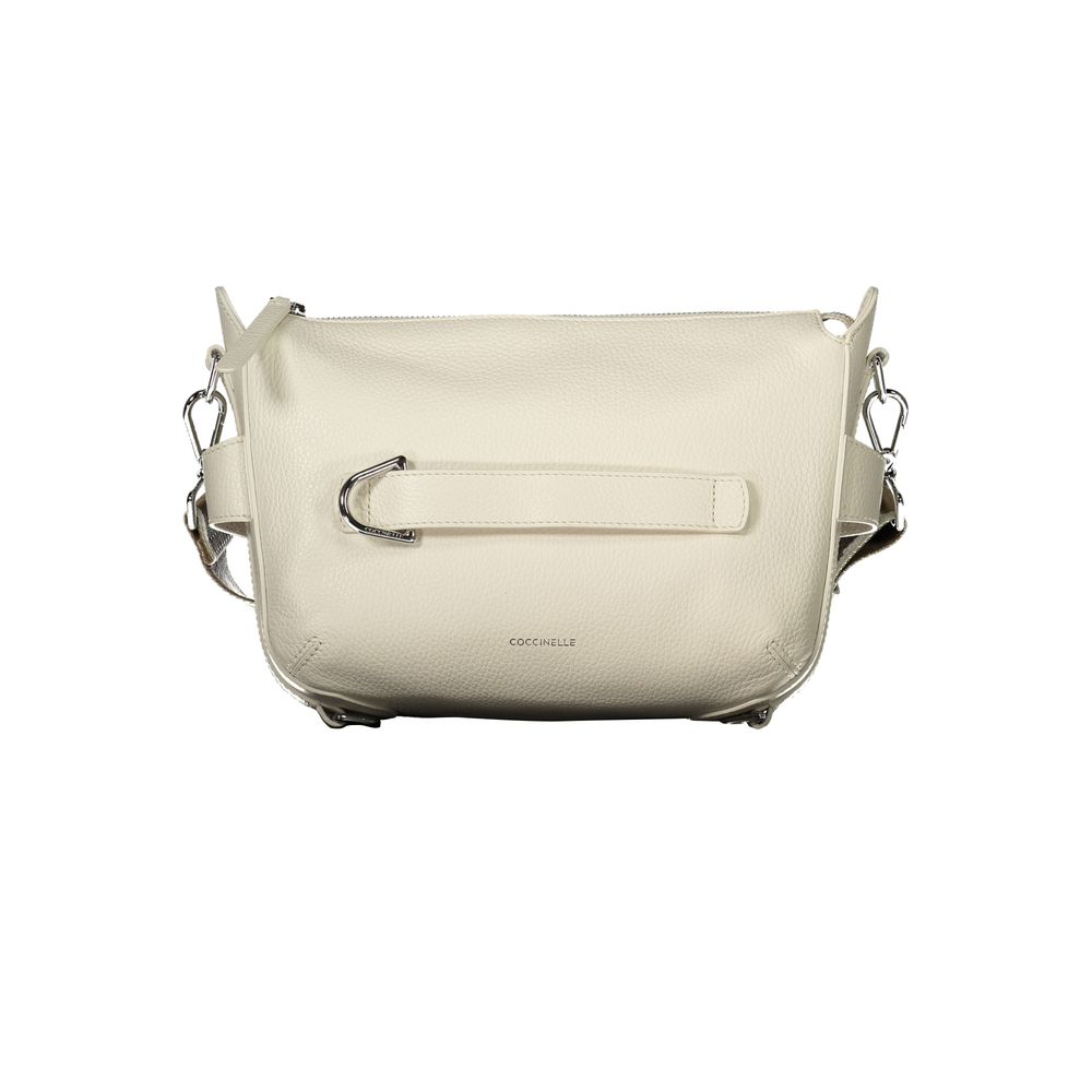 Bianco Leather Women Handbag - ventzia