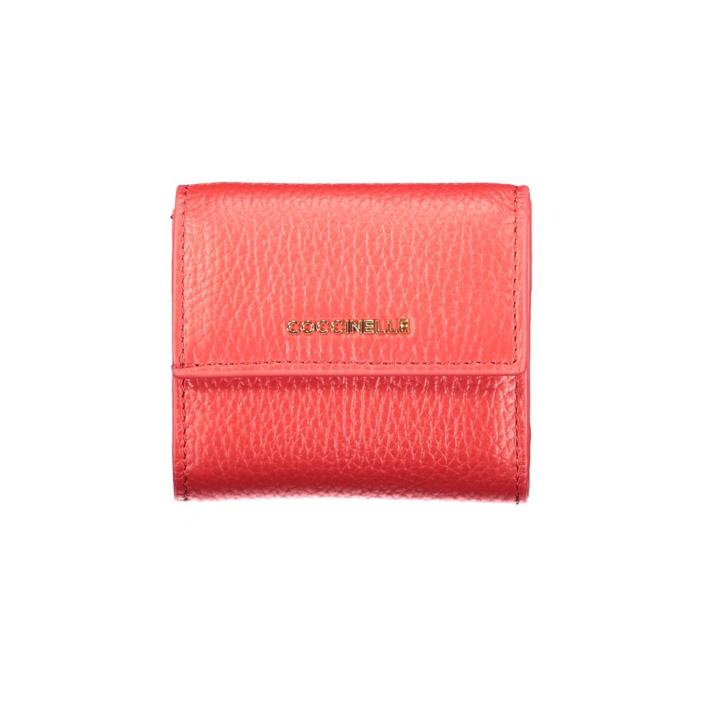 Red Leather Wallet - ventzia