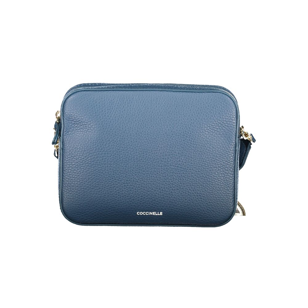 Blu Leather Women Handbag - ventzia