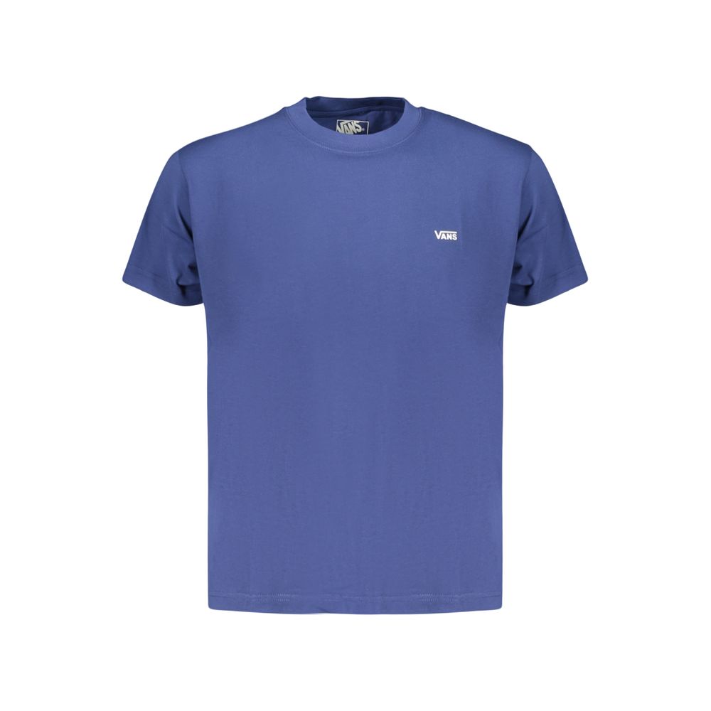 Blue Cotton Men T-Shirt - ventzia