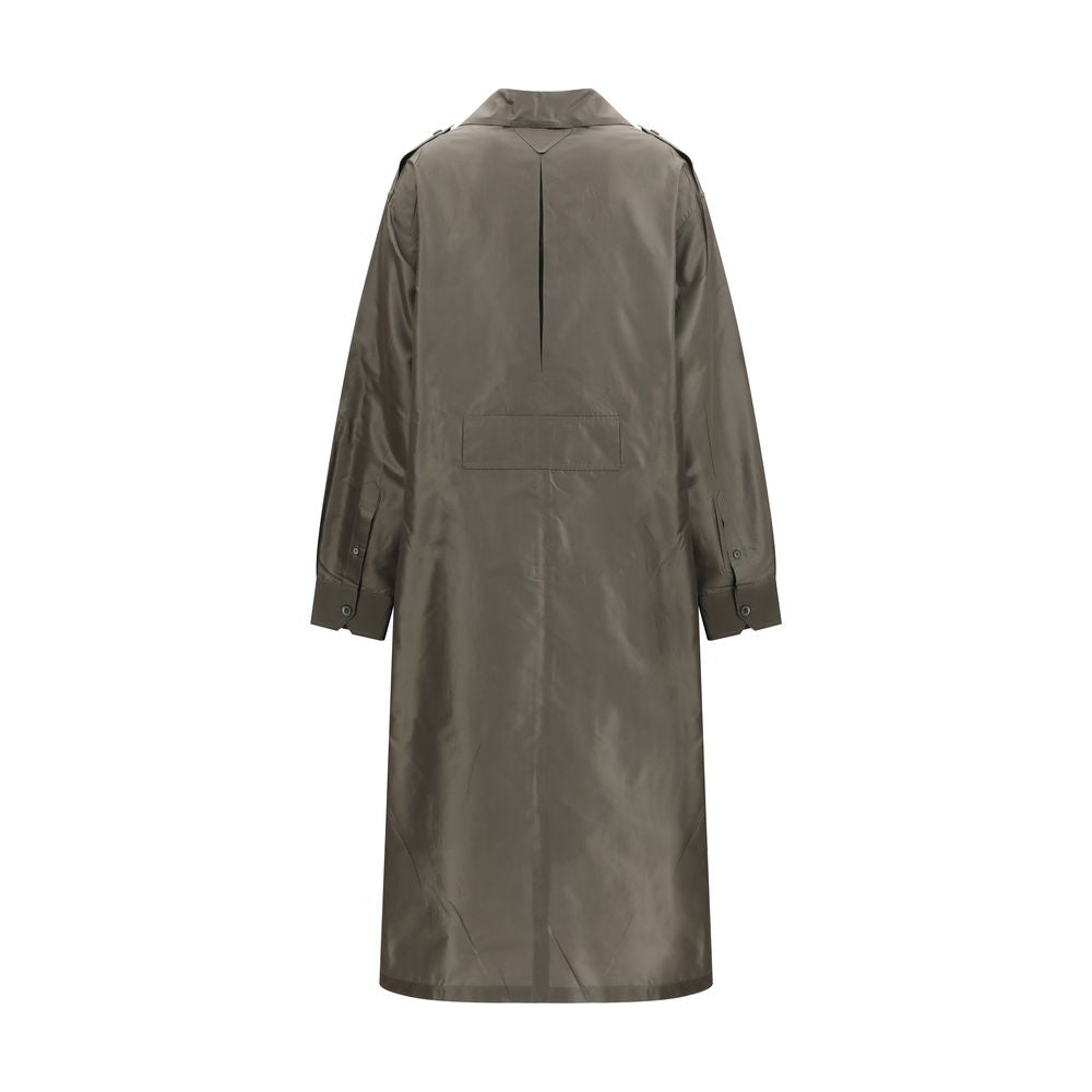 Bicolor Silk Casual Dress - ventzia