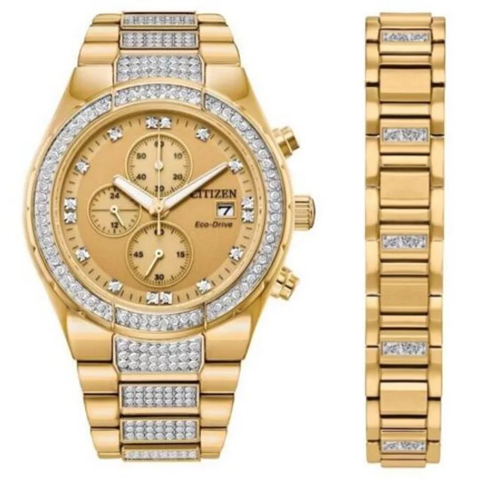 Gold Stainless Steel Bracelet Watch - ventzia