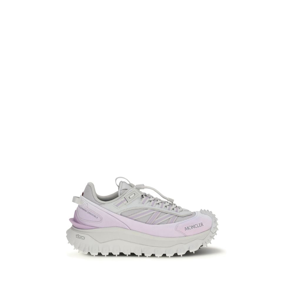 Purple Polyamide Athletic Sneakers - ventzia