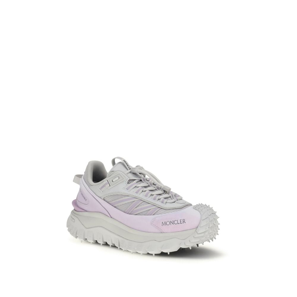 Purple Polyamide Athletic Sneakers - ventzia