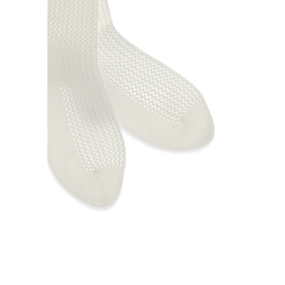 White Cotton Socks - ventzia