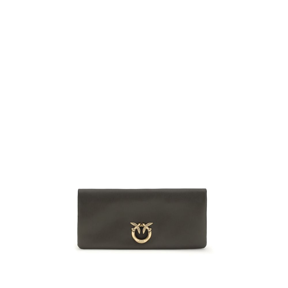 Bicolor Calf Leather Bos Taurus Clutch Bag - ventzia
