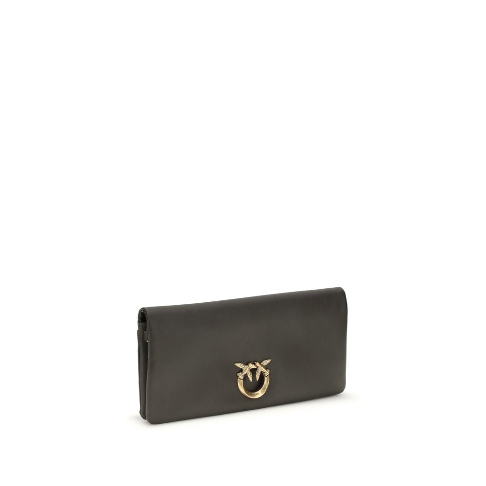 Bicolor Calf Leather Bos Taurus Clutch Bag - ventzia