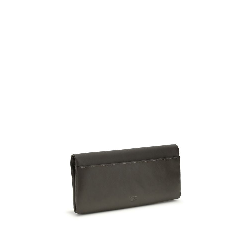 Bicolor Calf Leather Bos Taurus Clutch Bag - ventzia