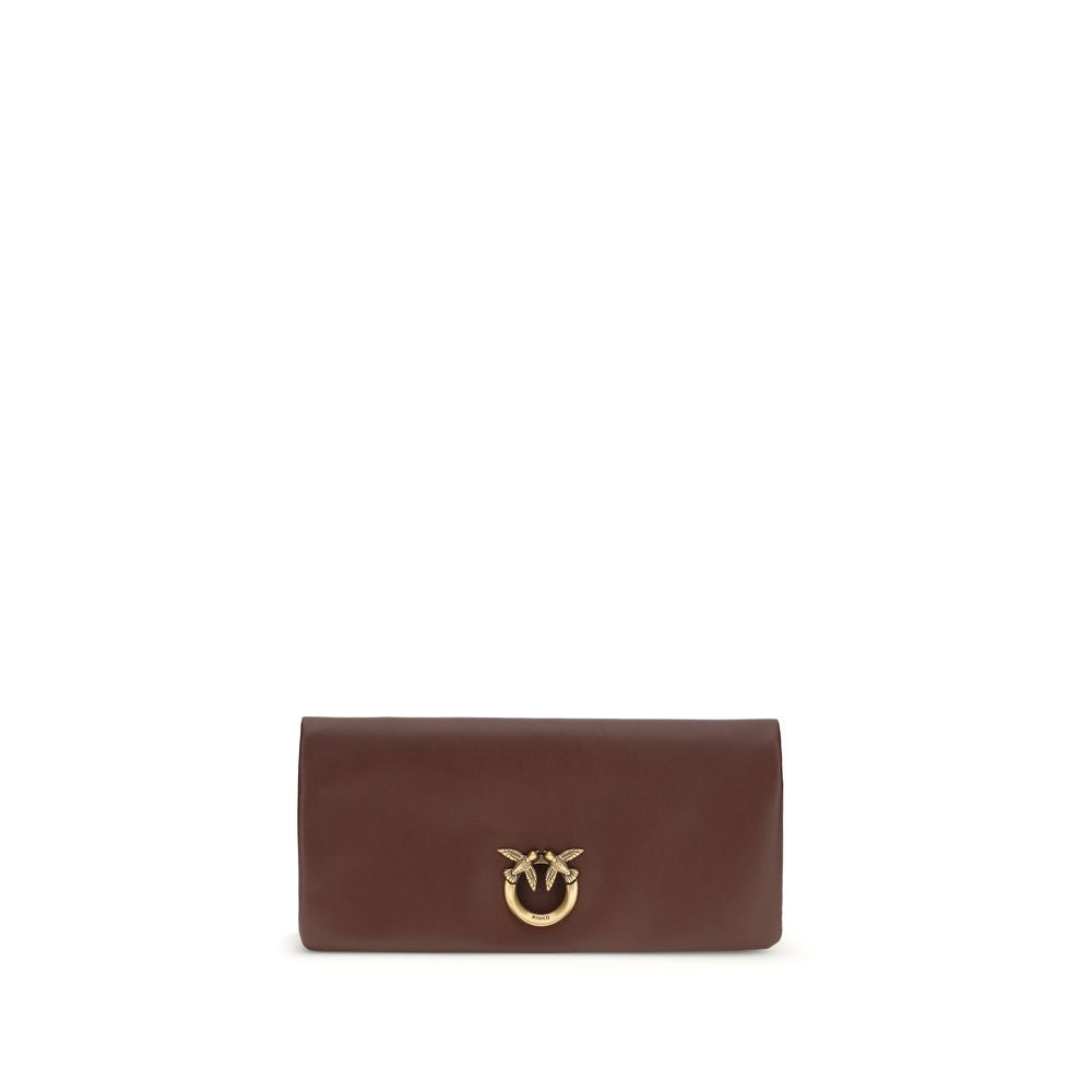 Bordeaux Calf Leather Bos Taurus Clutch Bag - ventzia