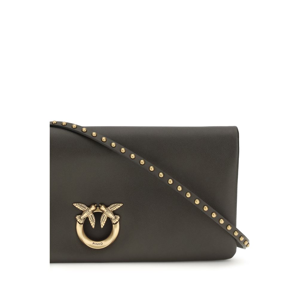 Bicolor Calf Leather Bos Taurus Clutch Bag - ventzia