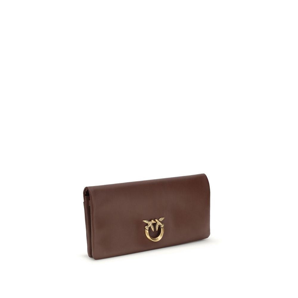 Bordeaux Calf Leather Bos Taurus Clutch Bag - ventzia