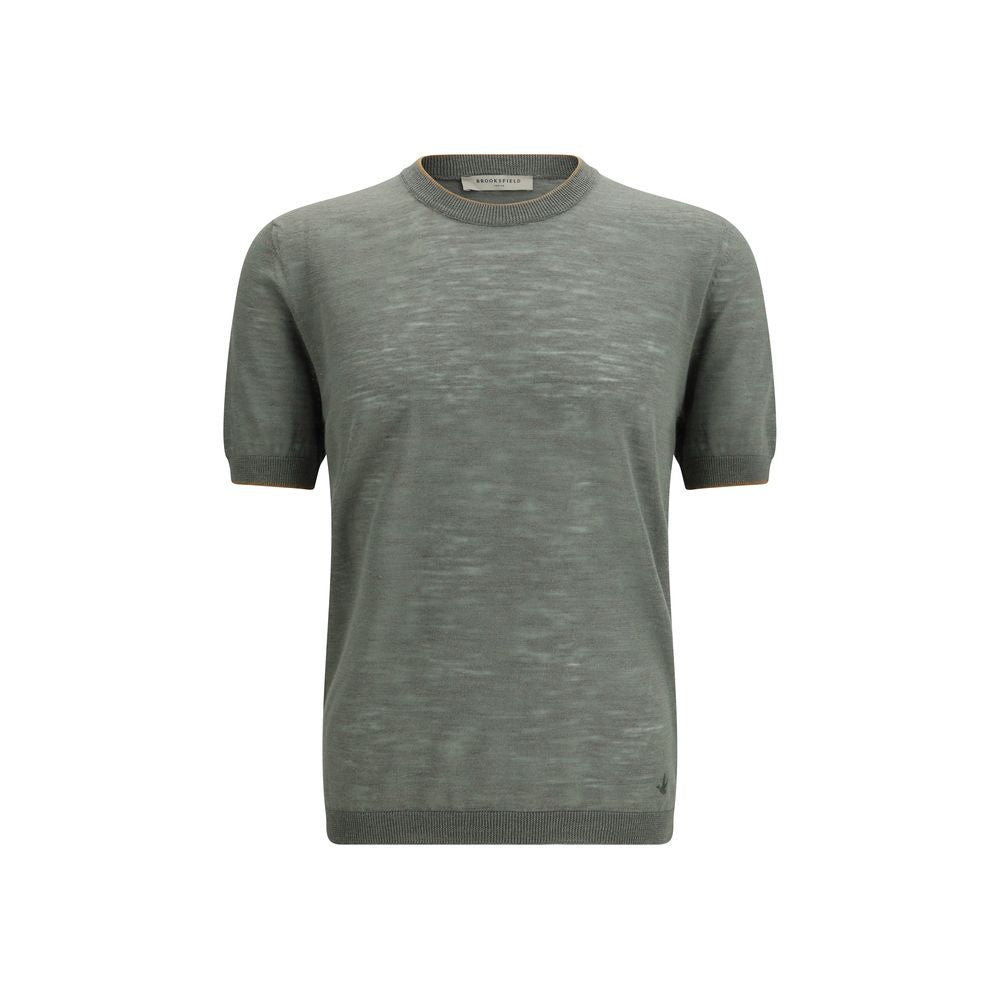 Bicolor Linen T-Shirt - ventzia