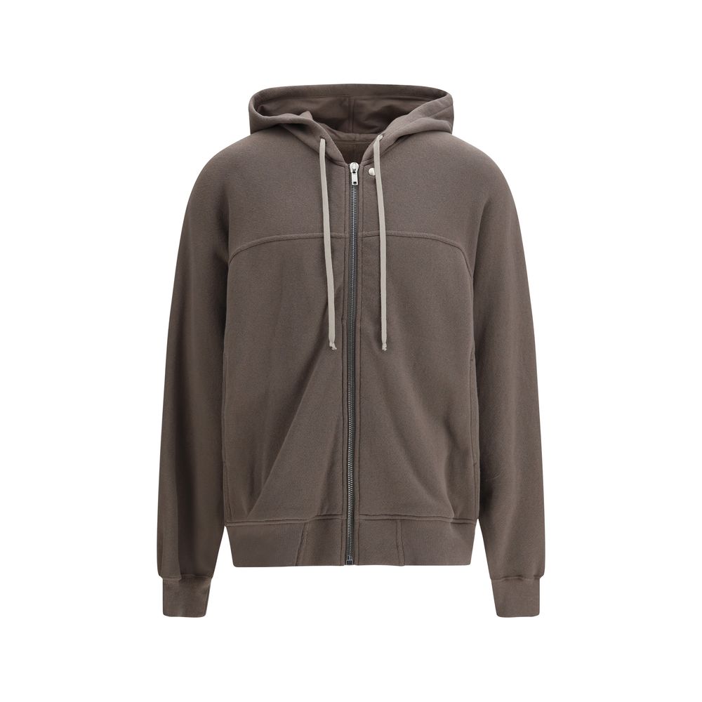 Brown Cotton Sweatshirt - ventzia