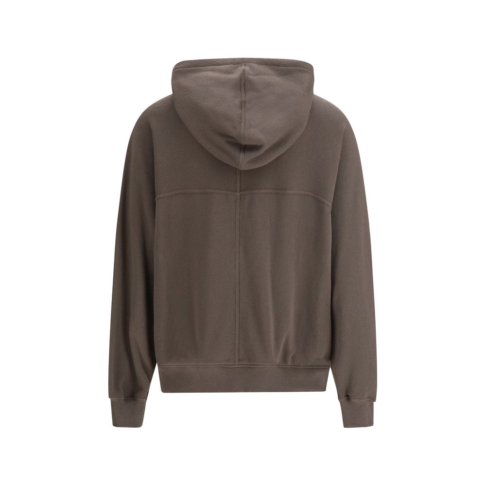 Brown Cotton Sweatshirt - ventzia