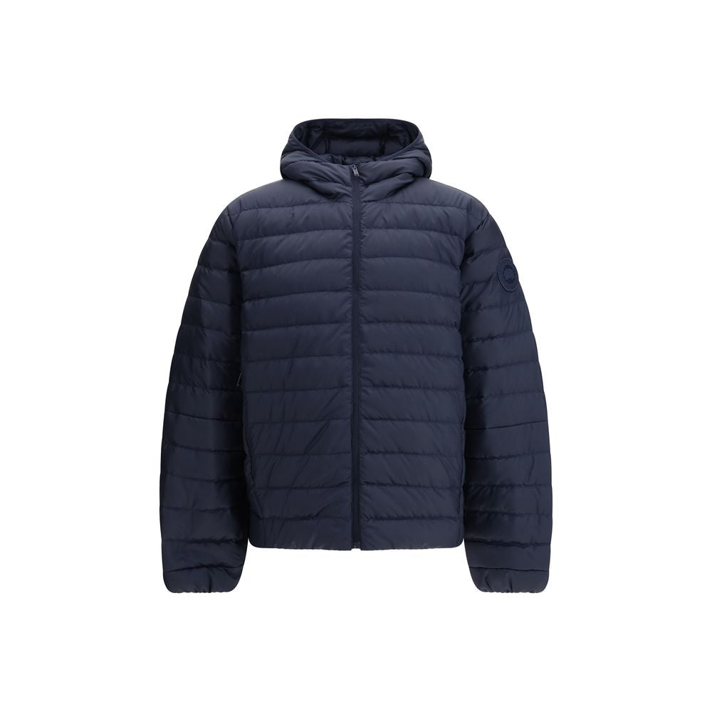 Blue Recycled Polyester Shell Jacket - ventzia