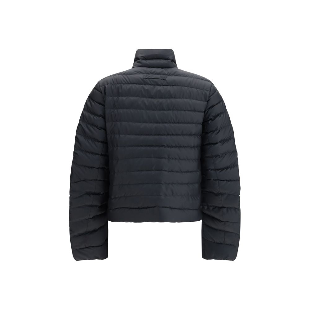 Black Recycled Polyester Shell Jacket