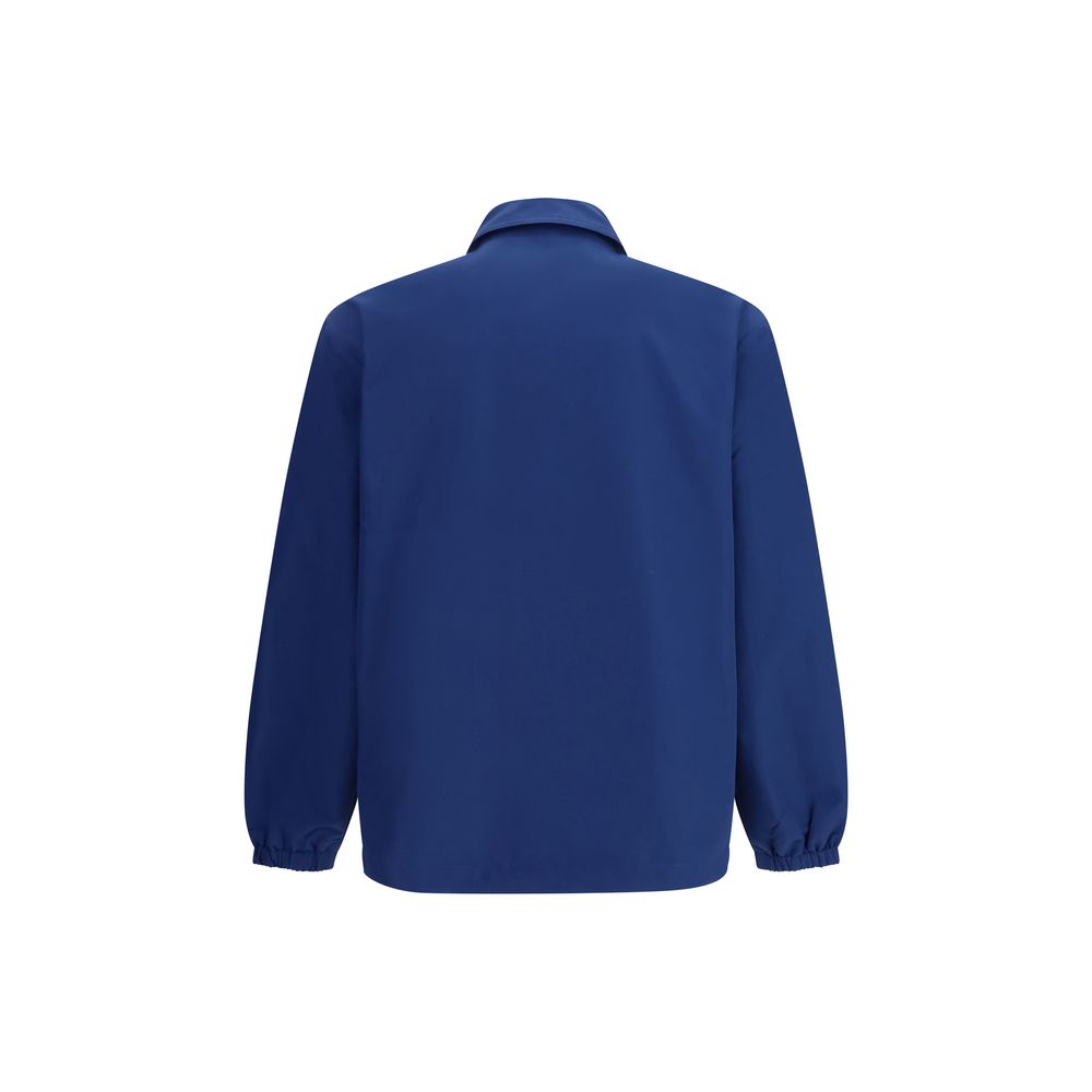 Blue Cotton Coat - ventzia
