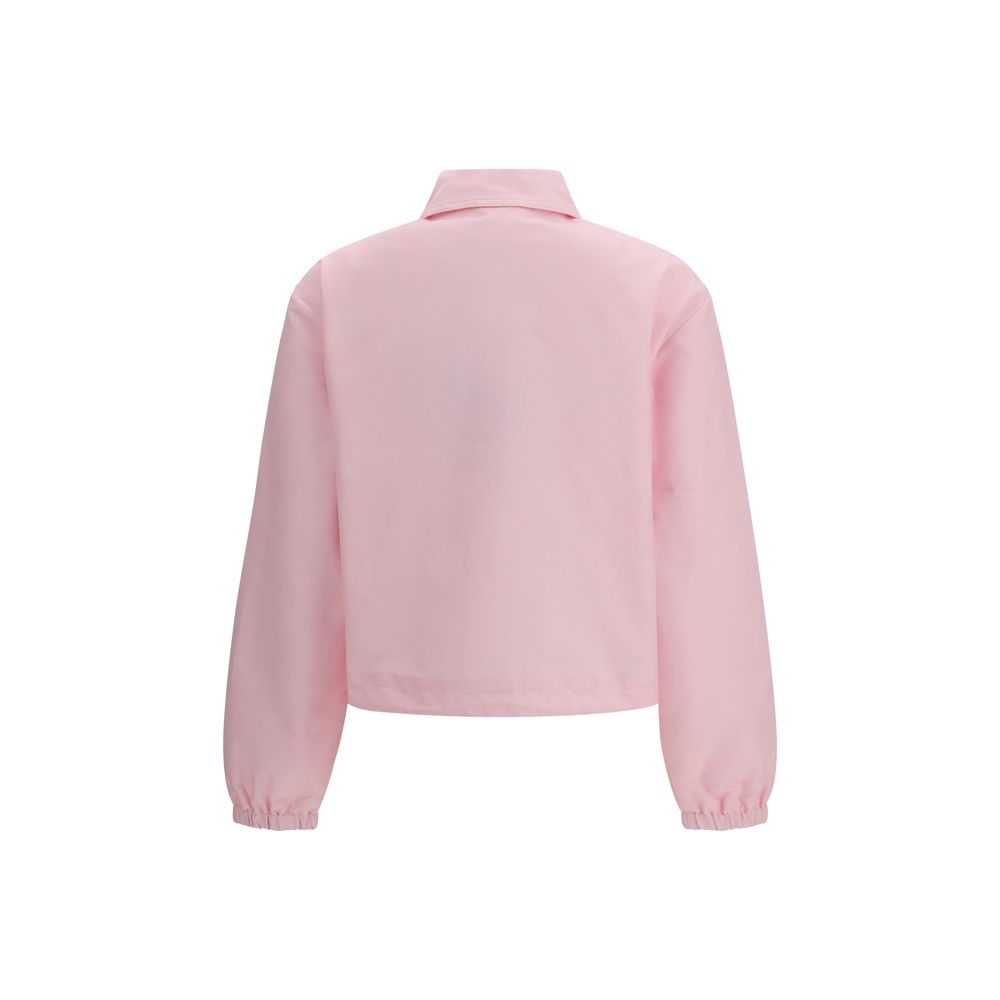 Multicolor Recycled Polyamide Full-Length Jacket - ventzia