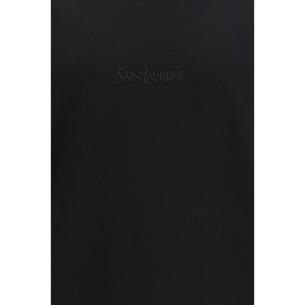 Black Cotton T-Shirt - ventzia