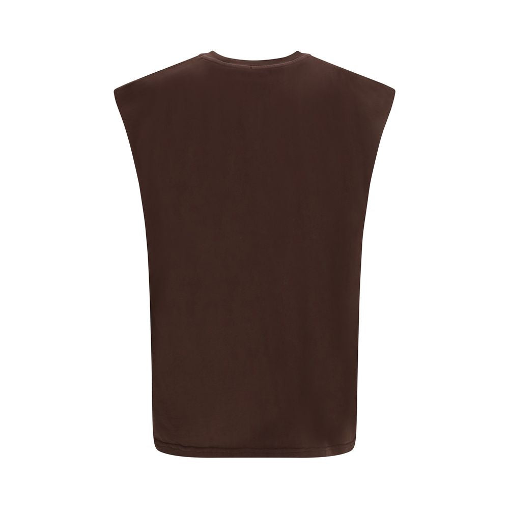 Brown Cotton T-Shirt - ventzia