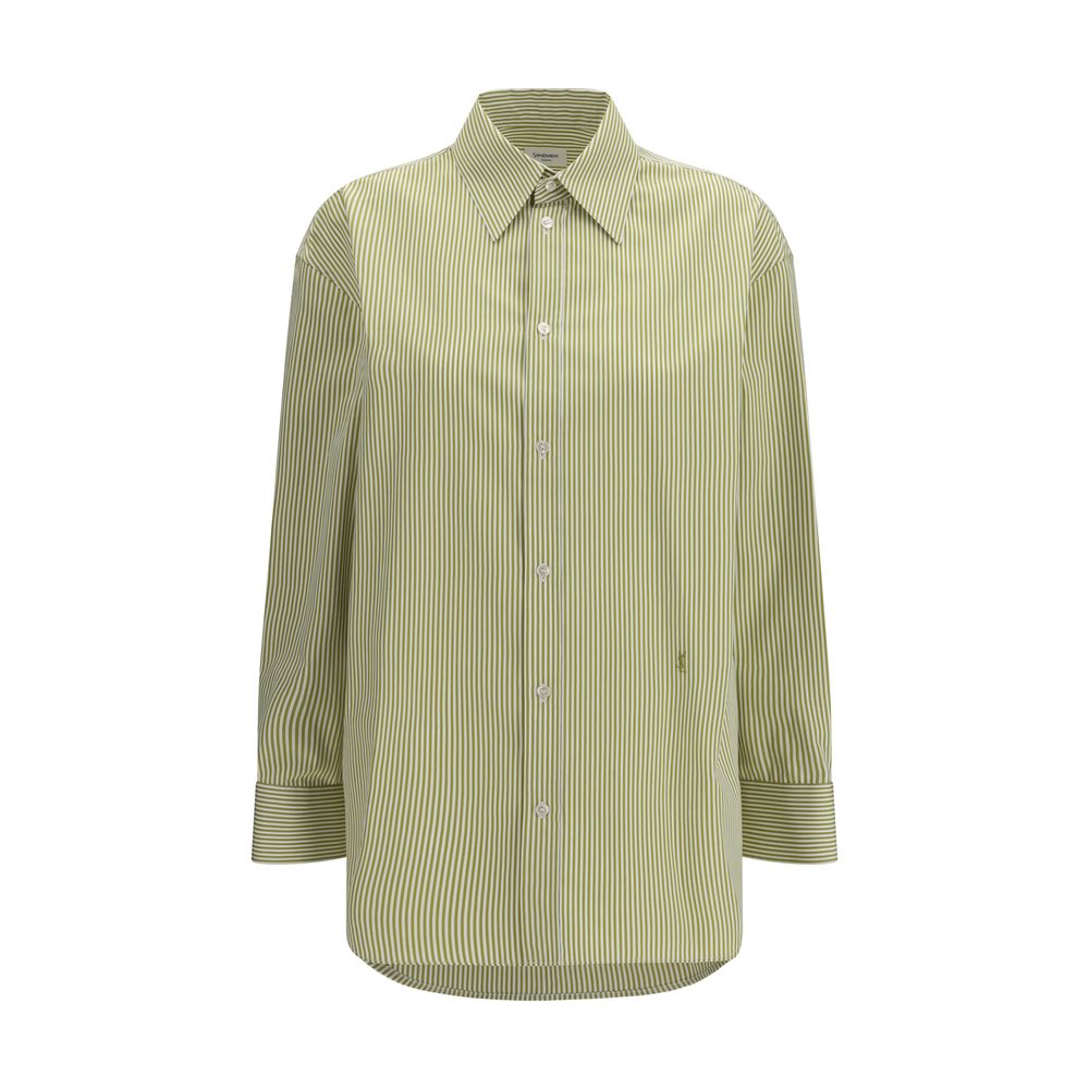Bicolor Cotton Pattern Shirt - ventzia