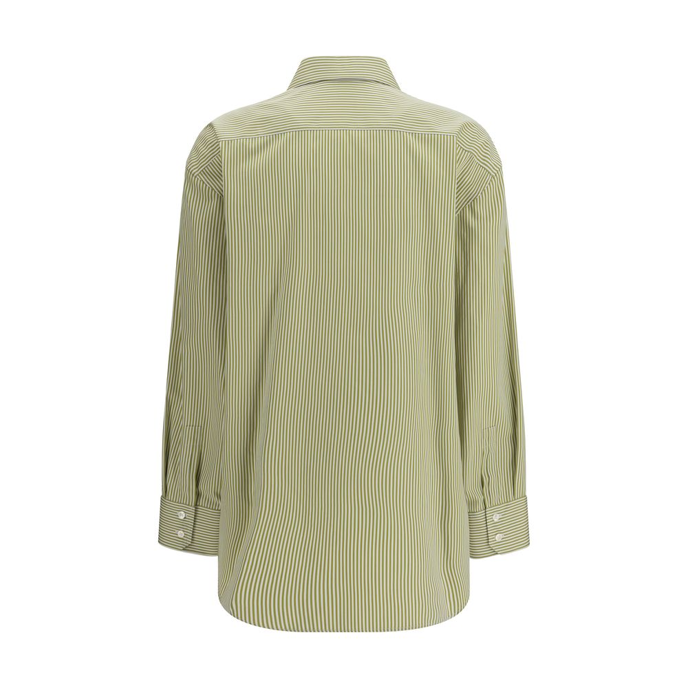 Bicolor Cotton Pattern Shirt - ventzia