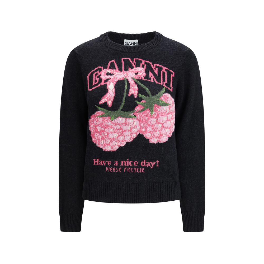 Gray Polyamide Sweatshirt - ventzia
