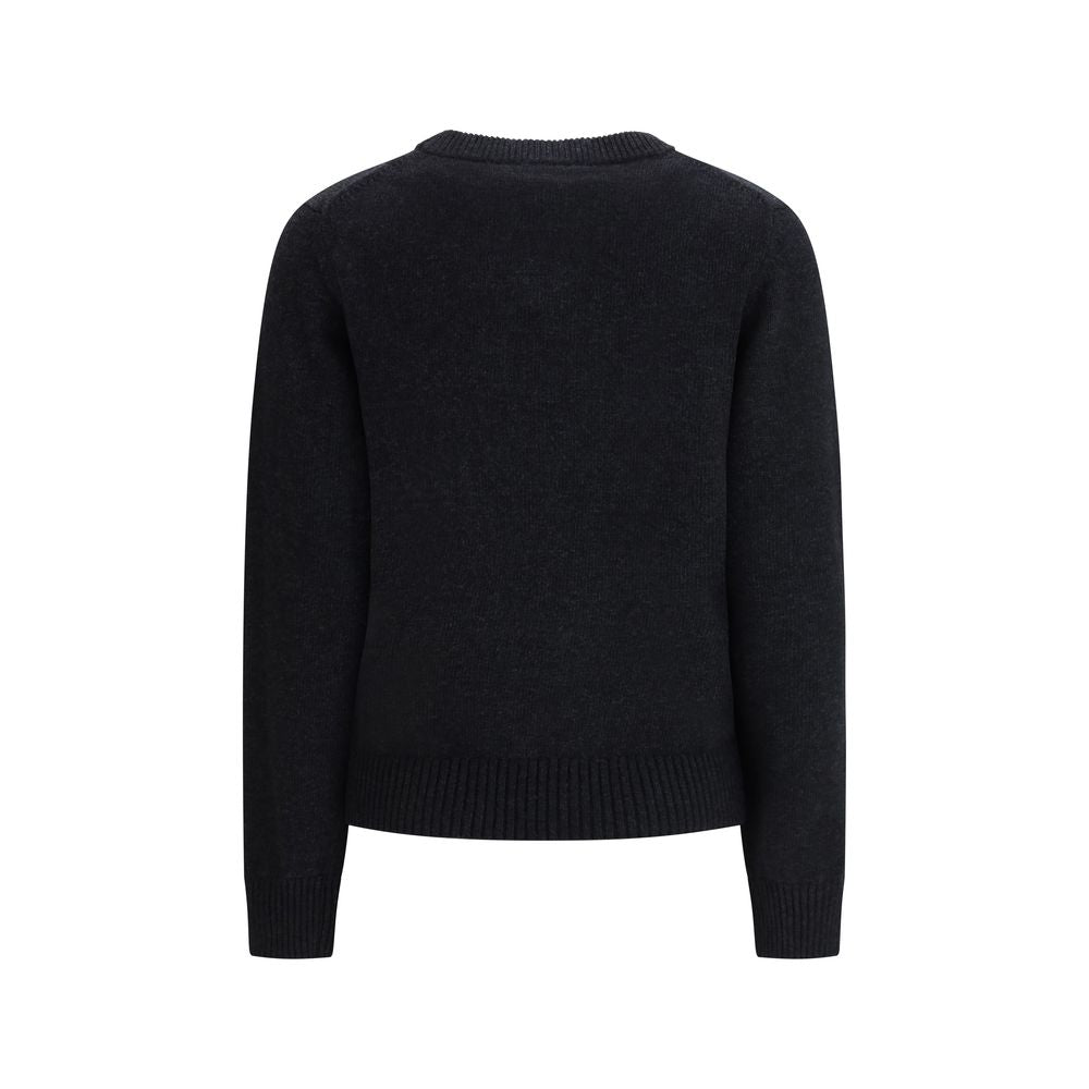 Gray Polyamide Sweatshirt - ventzia