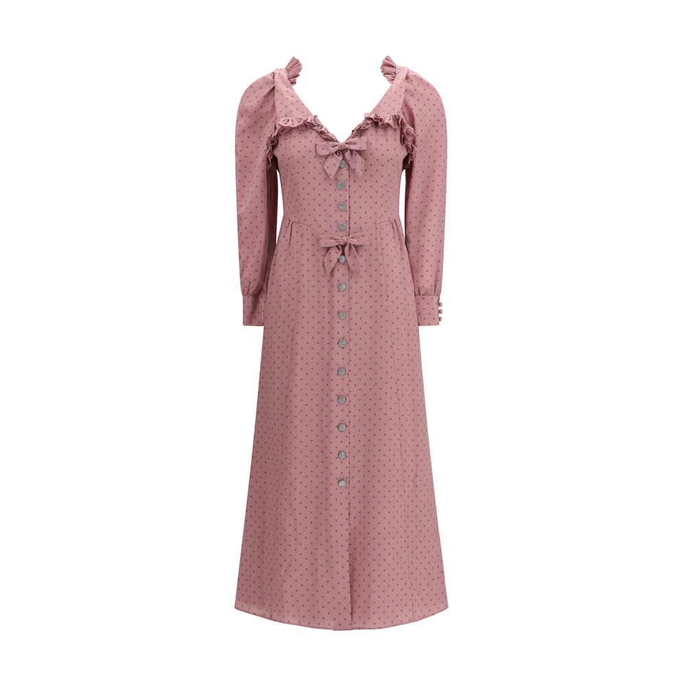 Multicolor Silk Casual Dress - ventzia
