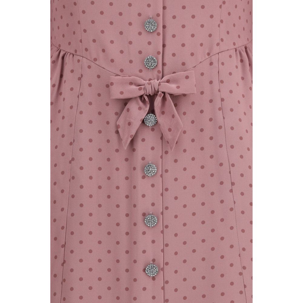 Multicolor Silk Casual Dress - ventzia