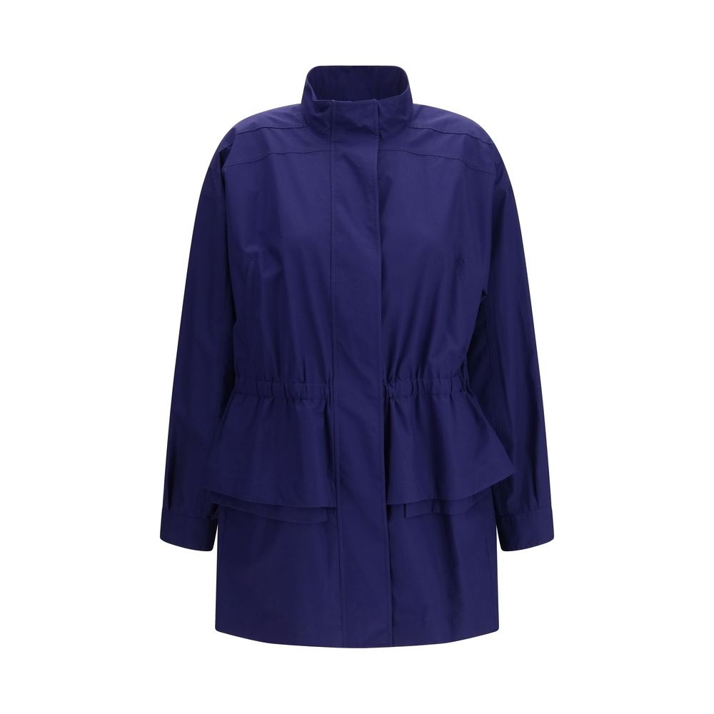 Blue Cotton Parka - ventzia
