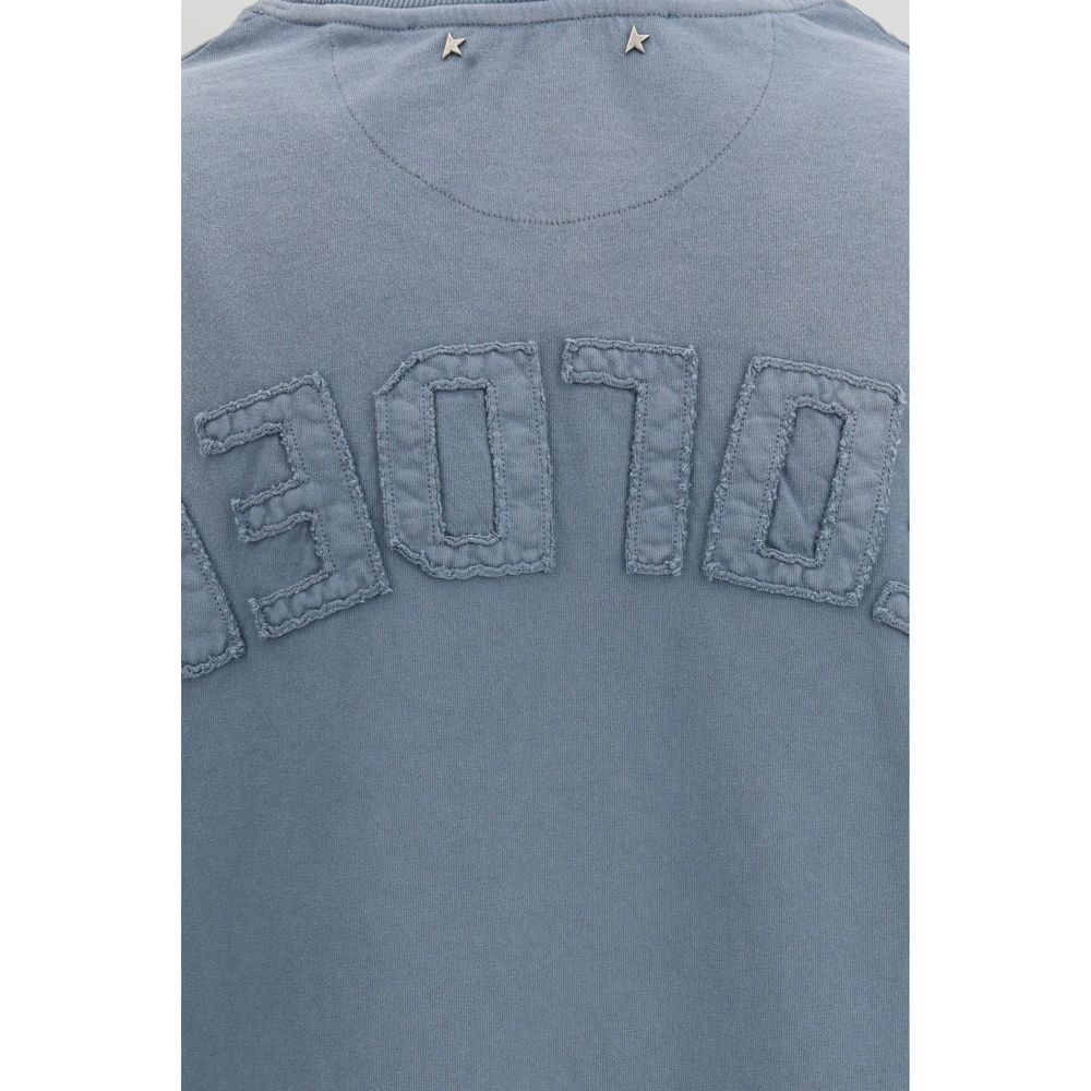 Blue Cotton T-Shirt - ventzia