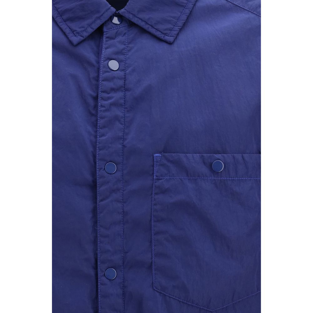 Blue Polyamide Coat - ventzia