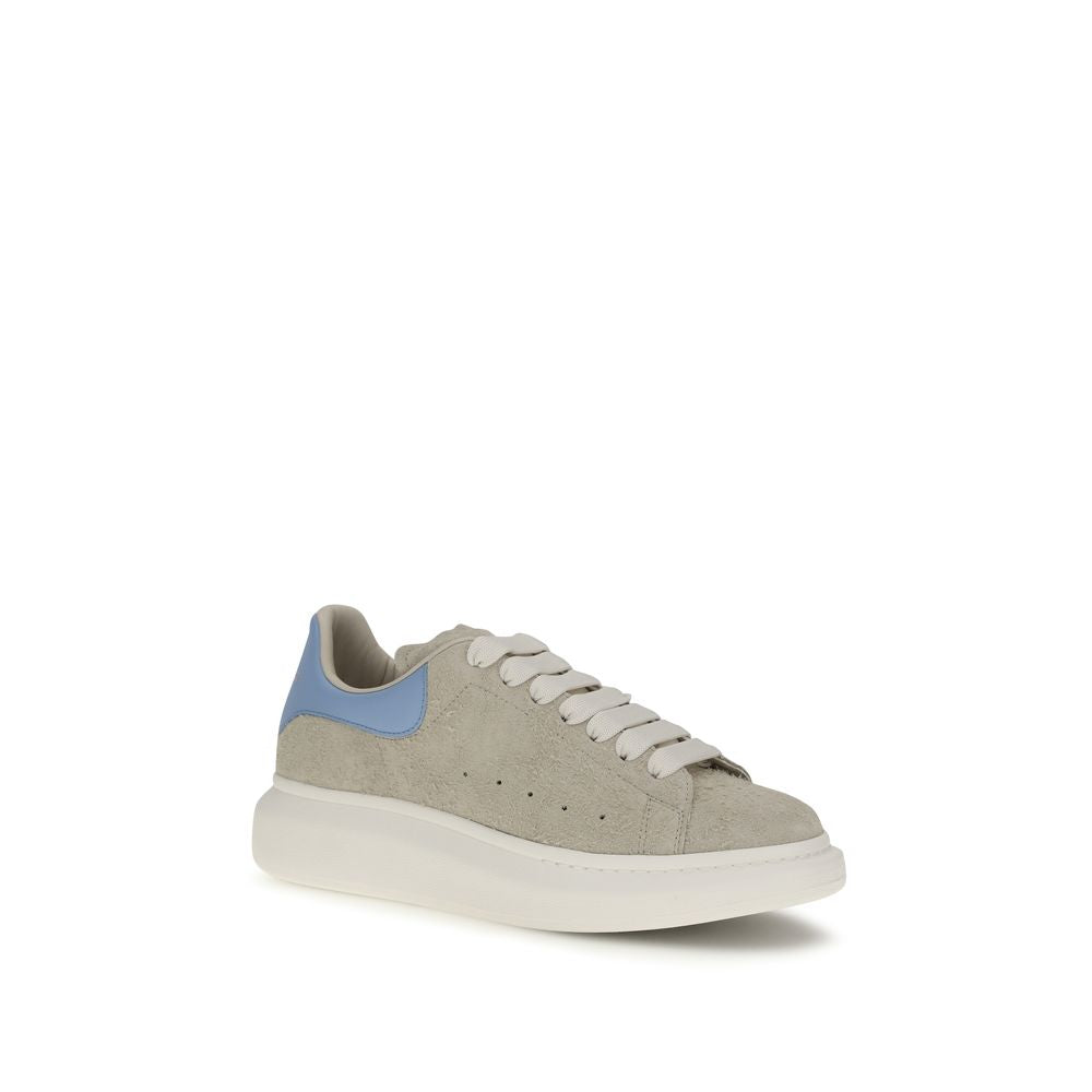 Beige Calf Leather Bos Taurus Chunky Sneakers - ventzia