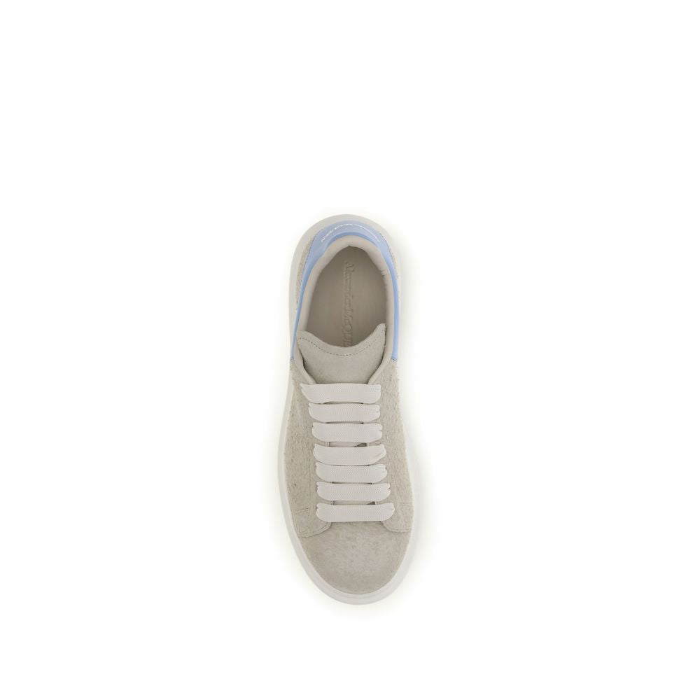 Beige Calf Leather Bos Taurus Chunky Sneakers - ventzia