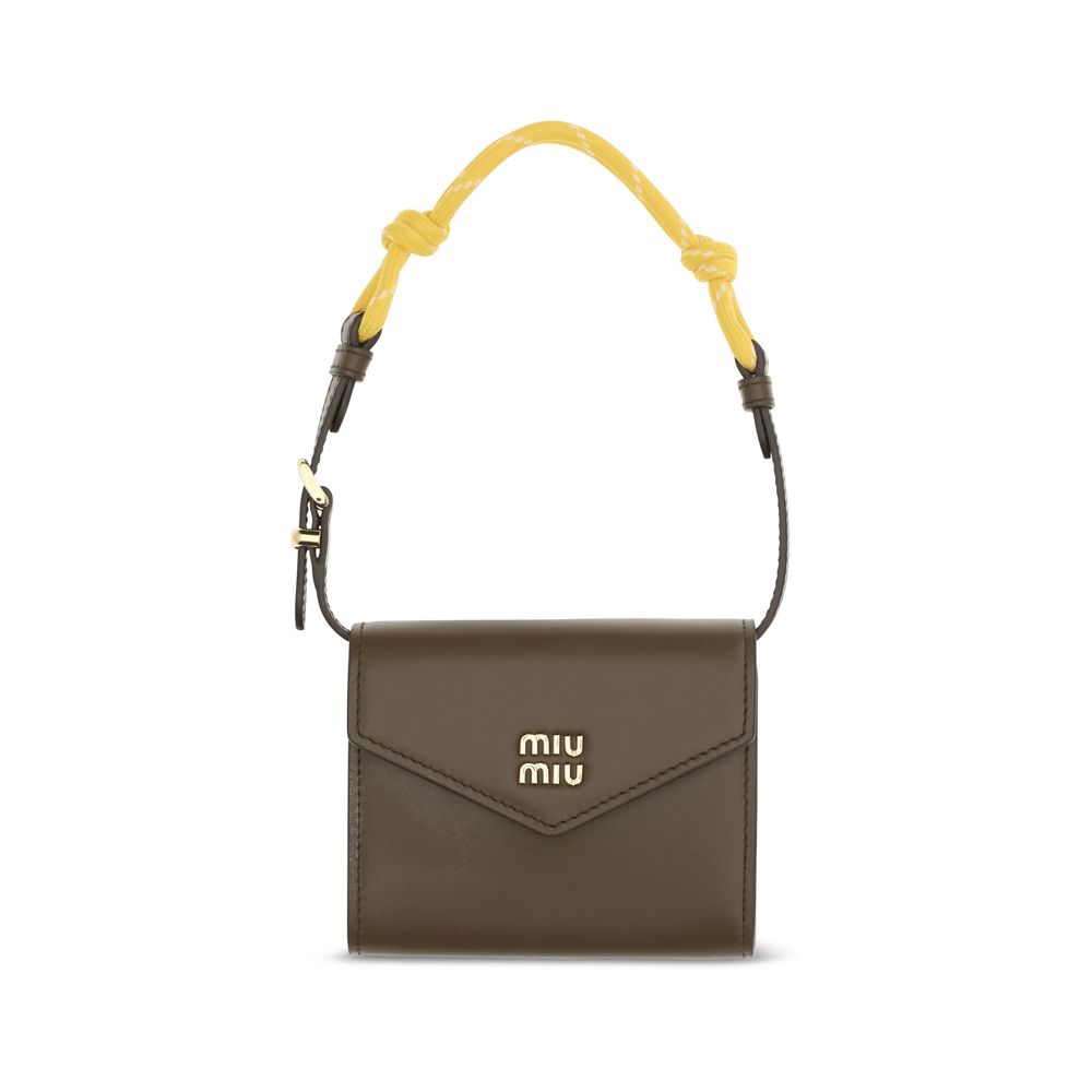 Brown Calf Leather Bos Taurus Wallet - ventzia