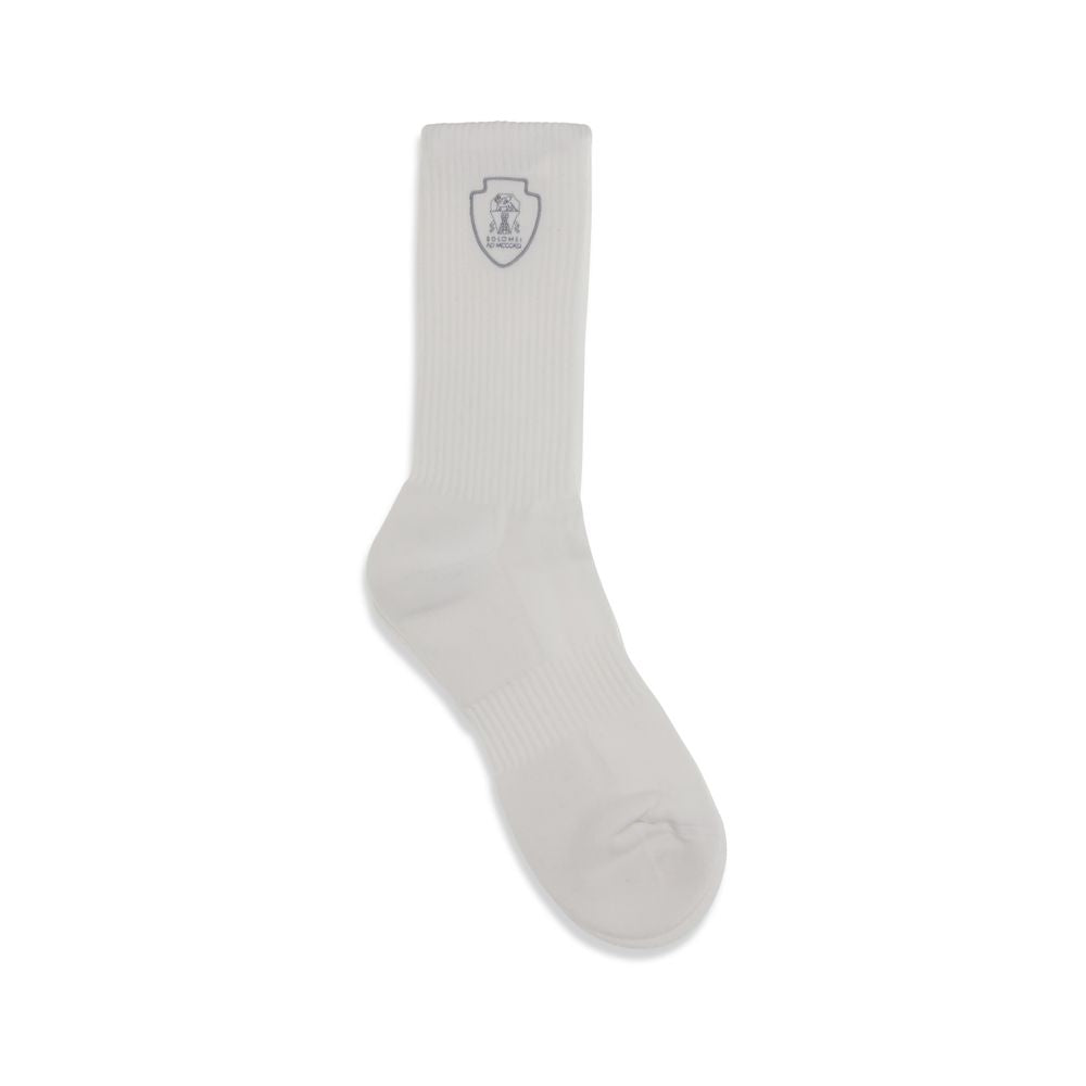 White Cotton Socks - ventzia