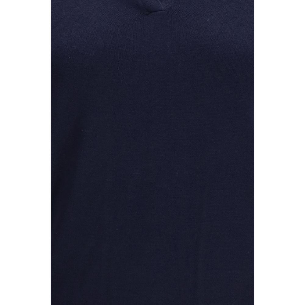 Blue Viscose Sweatshirt - ventzia