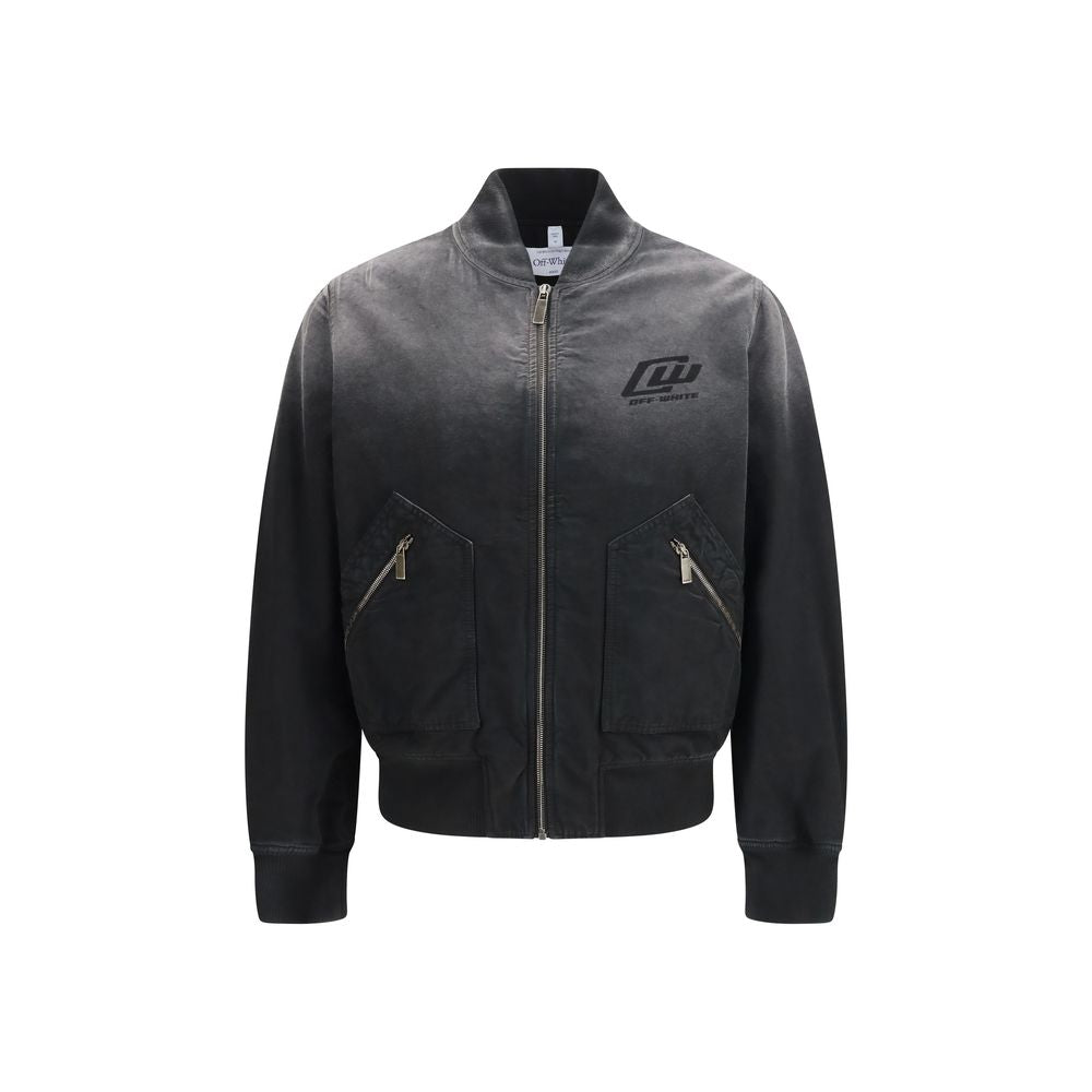 Black Cotton Bomber - ventzia