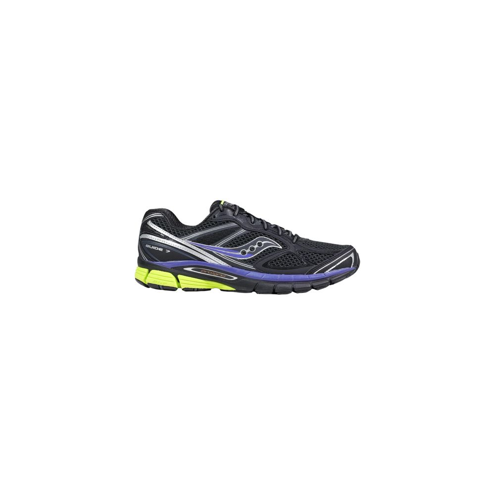 Black Polyethylene Athletic Sneakers - ventzia