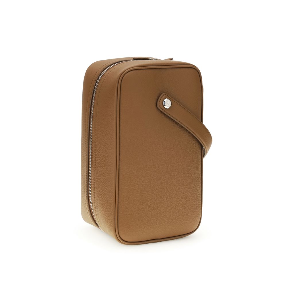 Brown Calf Leather Bos Taurus Handbag - ventzia