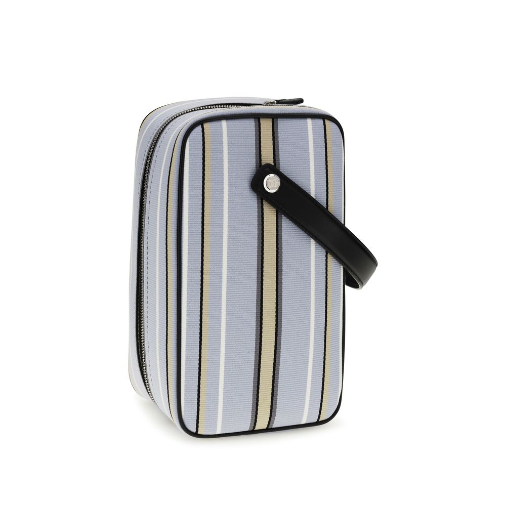 Blue Cotton Handbag - ventzia