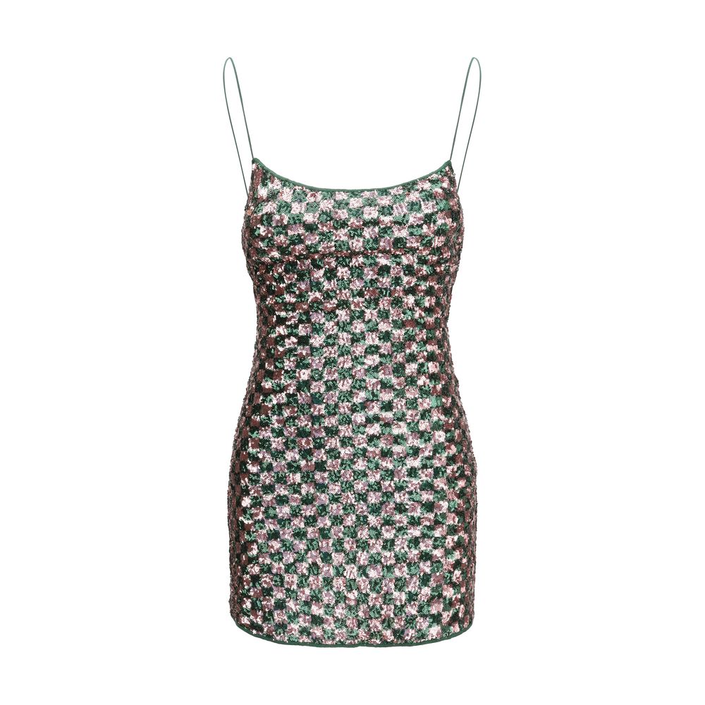 Multicolor Polyester Cocktail Dress