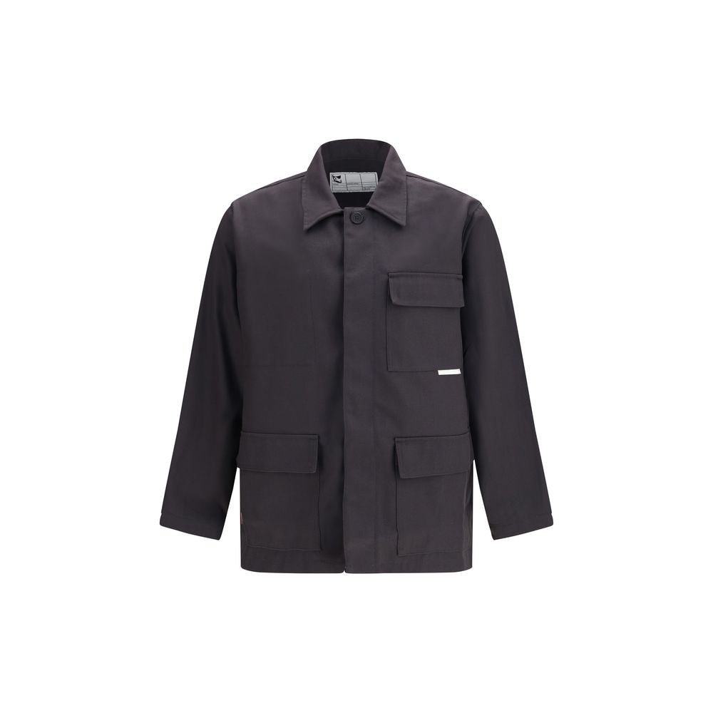 Gray Cotton Coat - ventzia