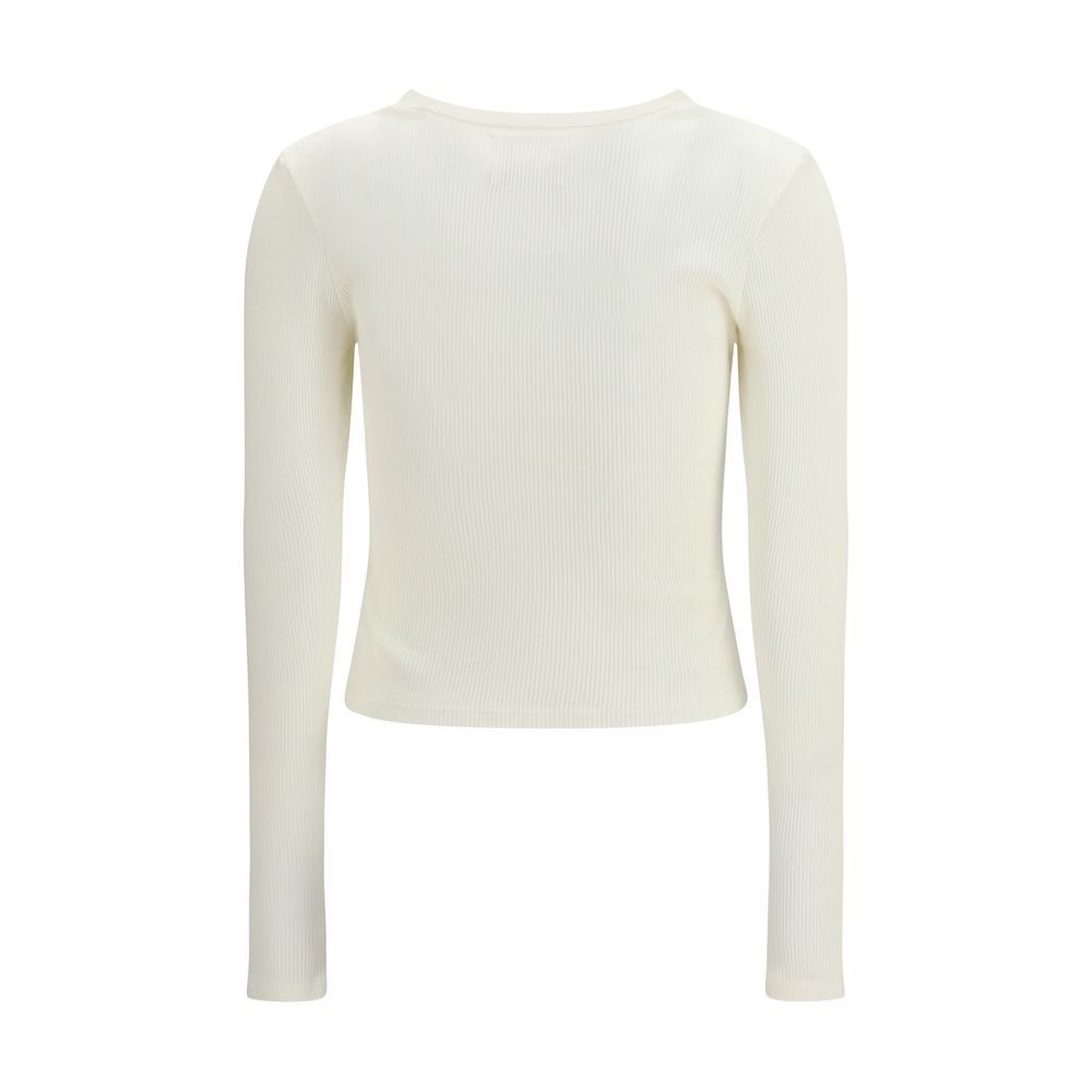 White Cotton Cardigan - ventzia