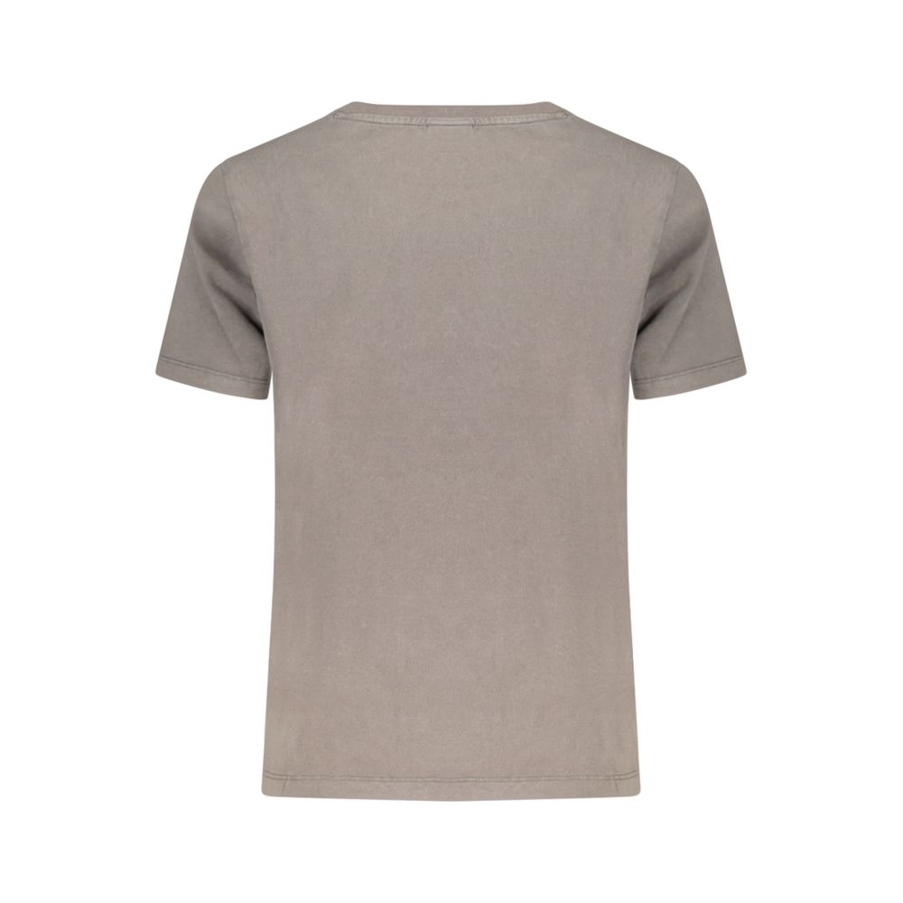 Grigio Cotton Women T-Shirt - ventzia