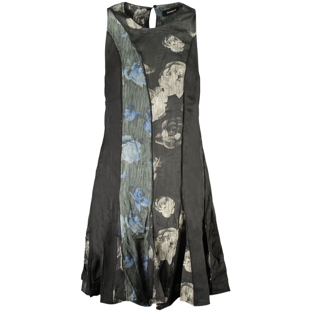 Nero Viscosa Women Dress - ventzia