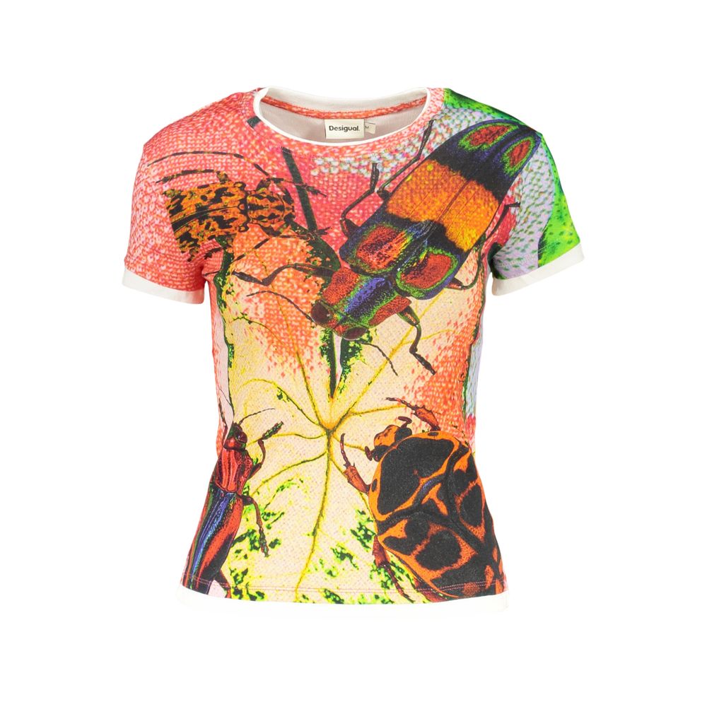 Rosso Cotton Women T-Shirt - ventzia